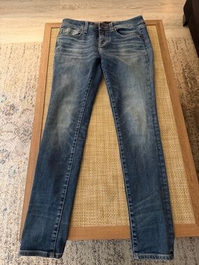 Buckle Medium Wash Blue Skinny Jeans